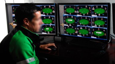 Chips down ... it is illegal for a company to offer interactive casino games such as poker to customers in Australia.