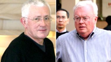 Ron Medich (left) stands to gain millions...Graham Richardson (right) was paid $25,000 to lobby for Medich.