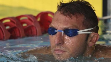 Fast &#8230; Ian Thorpe pipped Klim at the 2006 Commonwealth Games trials.