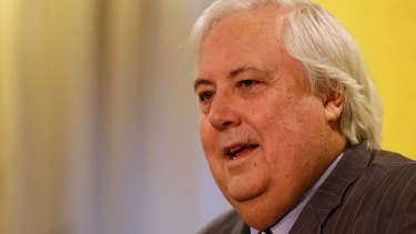 Clive Palmer said his party will not support Joe Hockey's push to increase the pension age to 70.