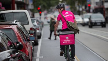 Foodora and Deliveroo are just two of the companies taking to the roads.