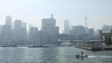 The haze should clear up as it gets warmer, according to the RFS.