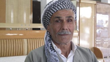'Trust has been lost': 78-year-old Kamal Najar in his furniture store in Makhmur.