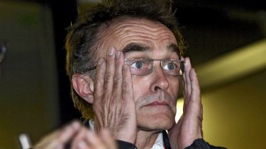 Not making a political statement ... Danny Boyle pictured here during the ceremony.