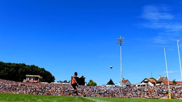 Memories ... Leichhardt Oval was packed for the opening round of the season this year, but it has been suggested that Wests Tigers will abandon their spiritual home.