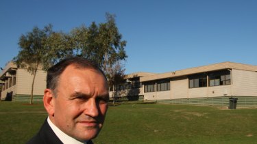 Berwick Lodge Primary School principal Henry Grossek is angry at the Brumby Government.