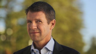 Facing a real contest next March: NSW Premier Mike Baird.
