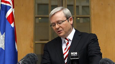 Kevin Rudd ... 'It is time for some honesty from Mr Turnbull on this matter'.