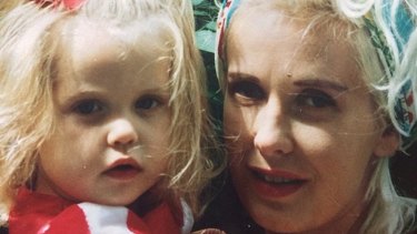 Peaches Geldof posted this picture of her with mother Paula Yates the day before her body was found.