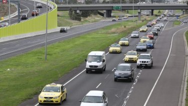 The Tullamarine Freeway will be widened under the Coalition's plan.