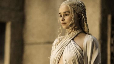 'Epic': Emilia Clarke, who plays Daernerys Targaryen says season six will be the biggest yet.