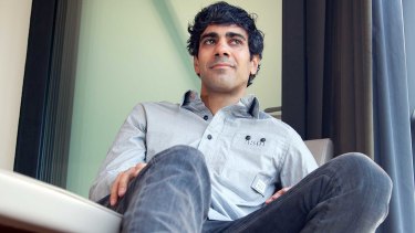 Yelp co-founder Jeremy Stoppelman in Sydney this week  for the launch of the Australian version of the popular review site. Photo: Nate Cochrane