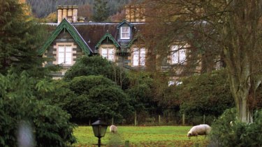 To the manor bought … Killiechassie House, the estate in rural Scotland purchased by Rowling in 2001.