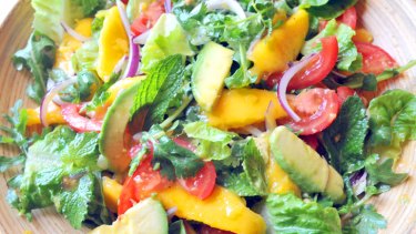 Get more from your greens ... add avocado to salads.