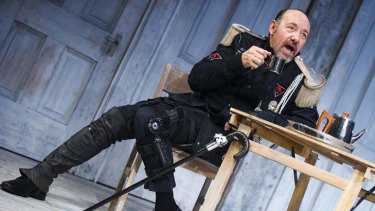 Power trip ... Spacey plays Shakespeare's charismatic dictator in <i>Richard III</i> at London's Old Vic theatre.