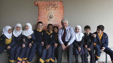 Benchmark: Former PLC principal Bill McKeith says: ''One hears press-driven stories about Lakemba and the south-west of Sydney, but my experience has just been very positive.''