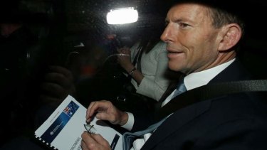 Judgment call: Tony Abbott is choosing his cabinet.