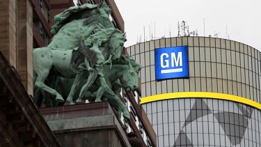 Putting its hand out: General Motors asked the federal government for a total of $560m over seven years.