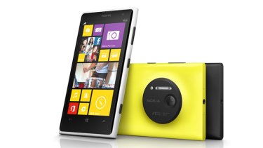 Nokia's Lumia 1020 41-megapixel smartphone.
