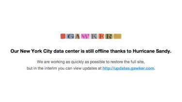 Gawker Media - which runs US blogs Gawker.com, Deadspin, Lifehacker, Gizmodo, Jezebel and others - remains offline.