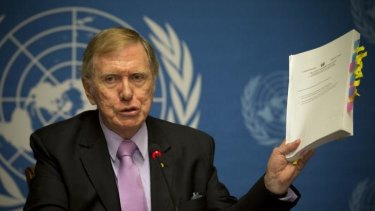 North Korea is a dictatorship "that does not have any parallel in the contemporary world": Michael Kirby with the report.