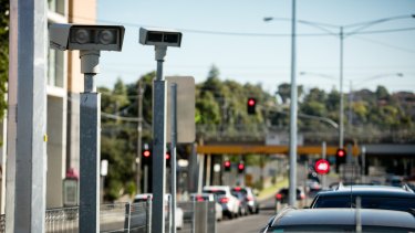 The road safety cameras at the intersection of Batesford Road and Warrigal Road in Chadstone