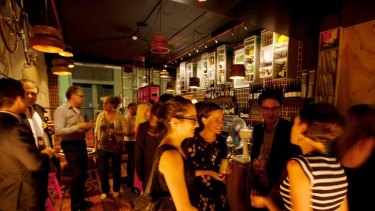 Right up your alley ... relaxed, Euro-style laneway bar York Lane at Wynyard is close to other CBD hot spots.