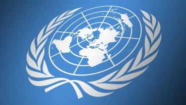 United Nations Emblem.