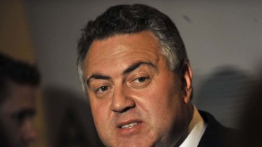 "We would bring the entire program on budget, then we would repeal whatever had not been committed" ... Shadow treasurer Joe Hockey.