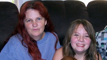 Rhonda Brooke with her daughter Heather.