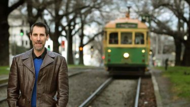 "Trams are a unique form of transport... it's the psychological certainty of having those tracks in the road. Bizarre but true," says architectural historian Rohan Storey. <i>Picture: John Woudstra</i>