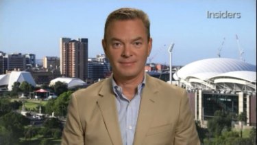 Turnbull minister Christopher Pyne on the ABC's <i>Insiders</i>.