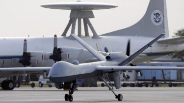 A Predator drone: They're cheaper than air strikes, but require good ground intelligence and may kill civilians.