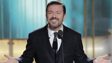 Ricky Gervais ... caused a stir as host of the Golden Globes.
