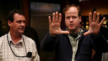 Cult favourite ... TV creator Joss Whedon, pictured on the set of Dollhouse, has experienced his fair share of career ups and downs.