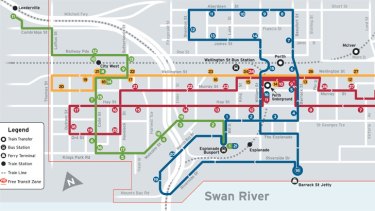 Cat Bus Map Perth New $8.2 Million Green Cat Hits The Roads