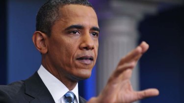 Plea &#8230; Barack Obama calls for a ''grand bargain''.