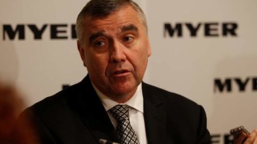 "To clarify and give substances to comments perhaps taken out of context" ... Myer chief executive Bernie Brookes.