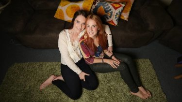 Same sex couple and Steph McIlroy (left) and Claire Eden hope to marry at the British consulate later this year.