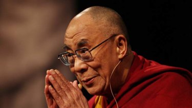 "When I am about 90, I will consult the high lamas" ... the Dalai Lama.