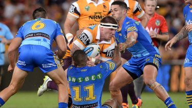 Opener: Parramatta will play Brisbane in the opening game of the NRL in 2016.