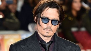 US actor Johnny Depp arrives for the UK premiere of the film <i>Mortdecai</i> in London on January 19, 2015.