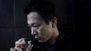 Sake master Toshi Maeda.