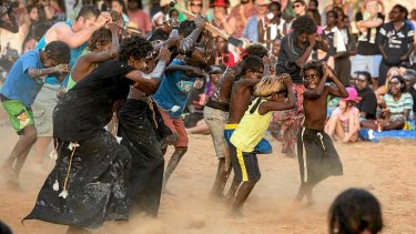 Let's dance: Barunga's most cherished audience is its own community, their extended families, and other indigenous Australians.