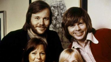 A June, 1974 photo of Abba.