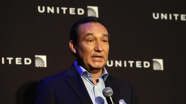 In a report into the incident, United chief Oscar Munoz said the airline was 'profundly' sorry.