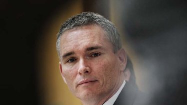 The pressure rises ... the shadow attorney-general, George Brandis, has called for a police inquiry targeting Labor MP Craig Thomson, pictured.