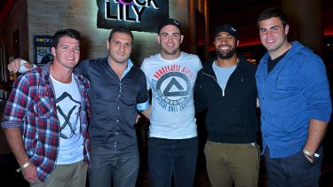 Lachlan Coote, Robbie Farah, Liam Fulton, Michael Jennings and Wade Graham.