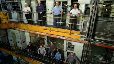 Final edition: Fairfax's printing press in Chullora rolled out its final Sydney Morning Herald.
