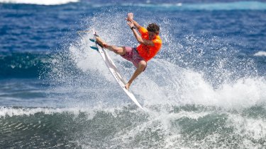 Rising star Cooper Chapman looks to make mark at Australian Open of Surfing